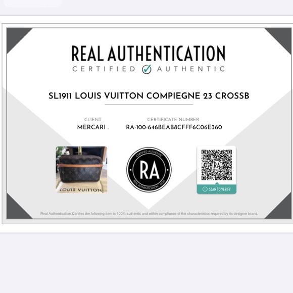 SL1911 Louis Vuitton Compiegne Crossbody - Picture 11 of 11